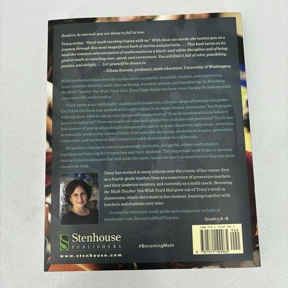 Becoming the Math Teacher You Wish You'd Had: Ideas and Strategies Paperback - Picture 3 of 7